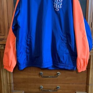 Blue and Orange NY Logo Jacket